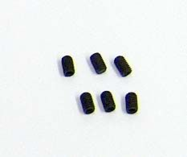 BRM 1/24 Madenschrauben M3x3mm  6 Stück
